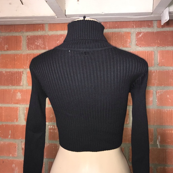Don’t Bother Me Black Turtleneck Knit - Picture 5 of 5